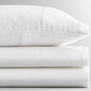 Restoration Hardware Warm White Ultra Fine Organic Cotton Toddler Pillow Case